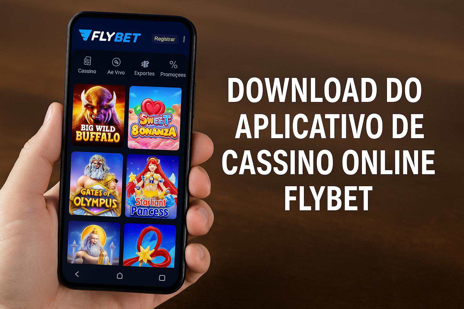 Baixar o FLYBET Cassino App